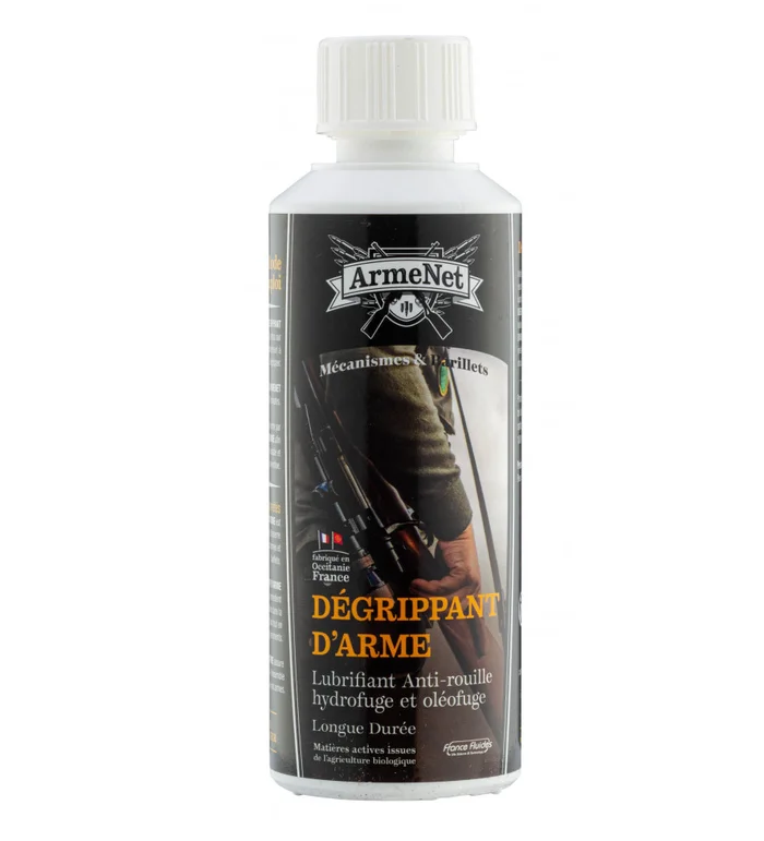 Armenet Dégrippant d’arme (flacon de 250 ml)
