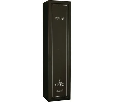 Armoire 6 armes avec lunette + 1 dans la porte avec coffre intérieur INFAC SAFE – Image 2
