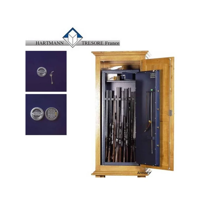 ARMOIRE FORTE WT 310 10 ARMES HARTMANN TRESORE