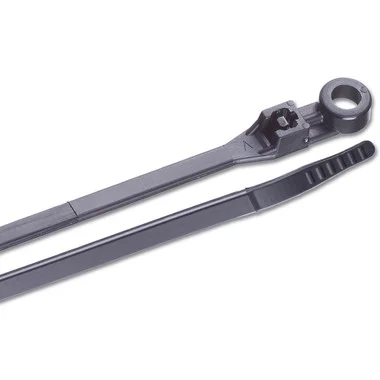 Attaches de câble Ancor noires de 6 po résistant aux UV – Paquet de 100