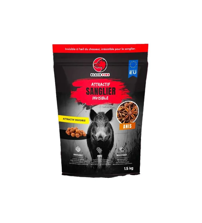 Attractant Black Fire Invisible