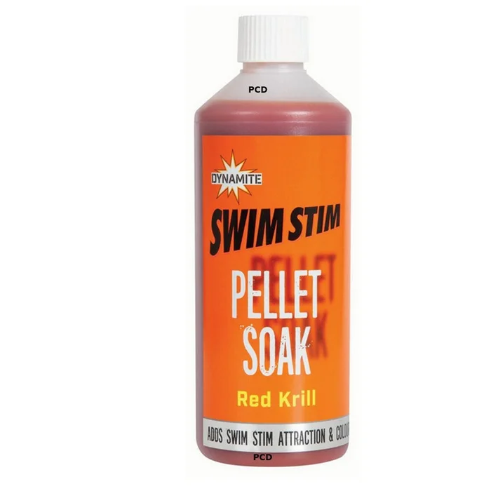 Attractant Liquide Dynamite Baits Swim Stim Red Krill Pellet Soak 500ml