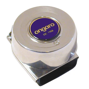 Avertisseur compact mini tout inox Schmitt & Ongaro – 12 V