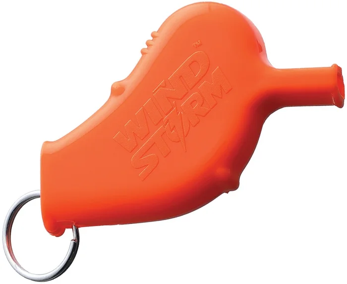 AW6 – Wind Storm Sifflet de survie avec tour de cou détachable