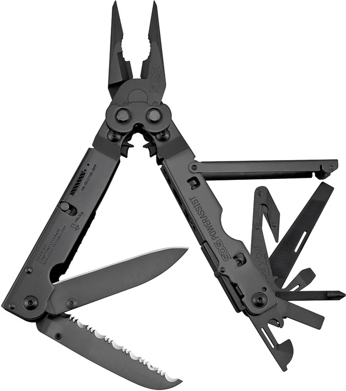 B66N-CP – SOG pince multifonctions PowerAssist Black