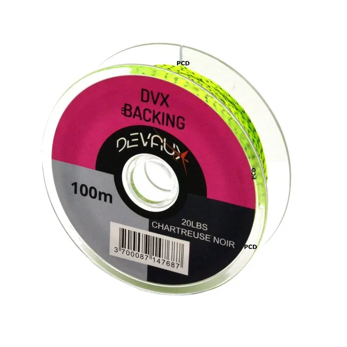 Backing Devaux Chartreuse Noir 250M 30Lbs