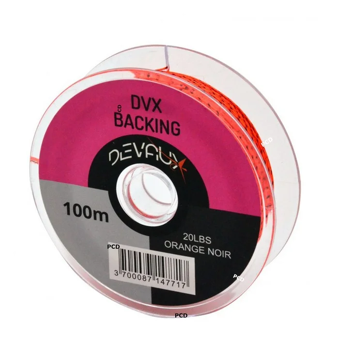 Backing Devaux Orange Noir 50M 20Lbs