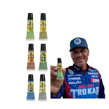 Bait Pop Scott Martin Pro Pack – 6 Bait Pop – LIVE SONAR INTENSIFIER Parfumé Sparklscales Tubes de 0,5 oz