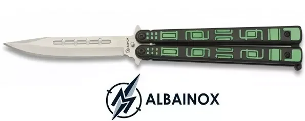 Balisong couteau papillon 23cm Matrix – ALBAINOX