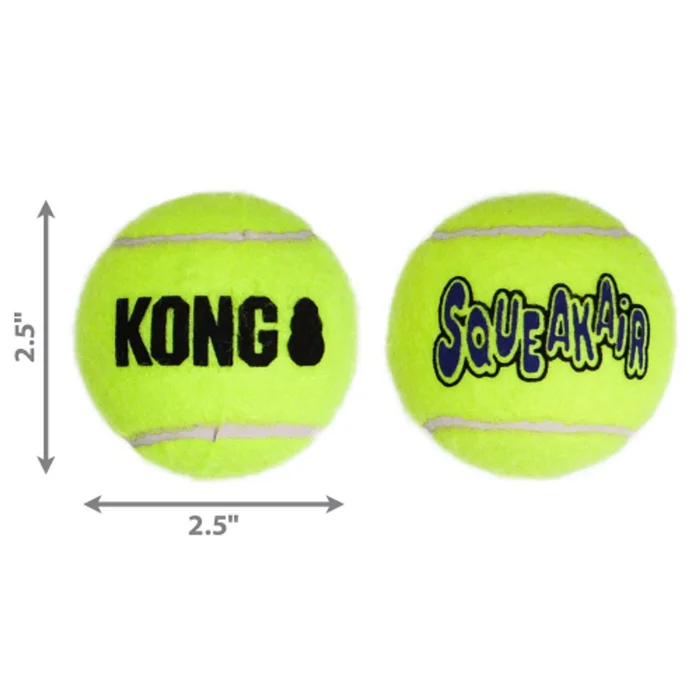 Balle Kong Squeakair jaune moyenne – Image 2