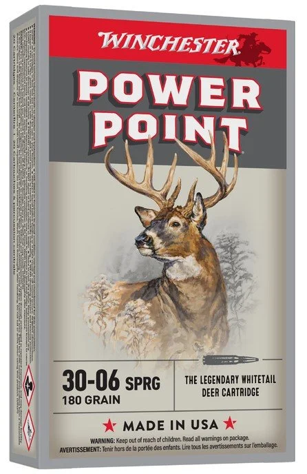 Balles 30-06 Power-point 180 grain WINCHESTER