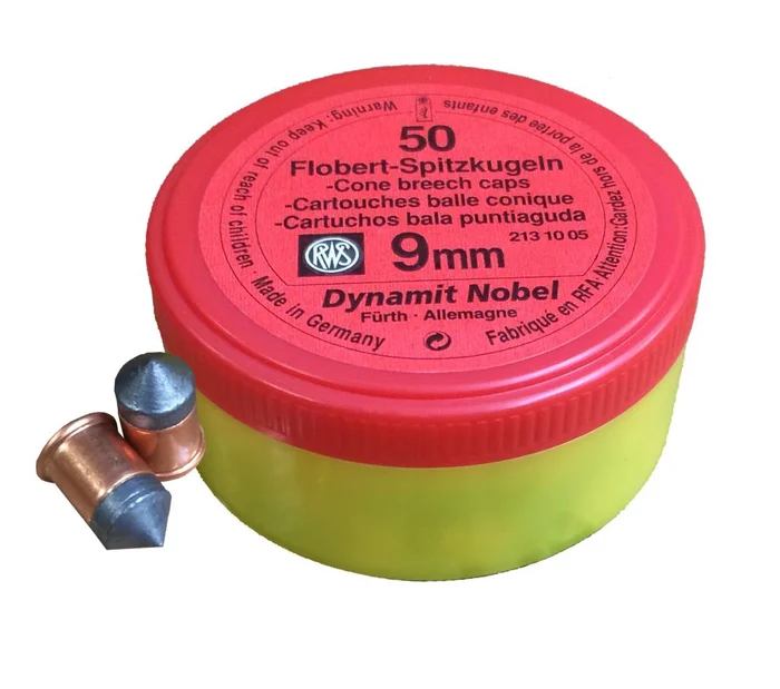 BALLES 9MM CONIQUE X50