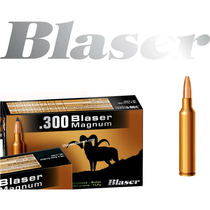 BALLES BLASER CDC 300 BLASER MAGNUM 165 Grains PAR 20