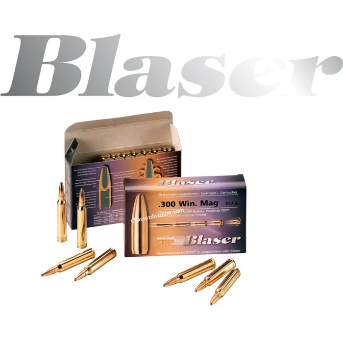 BALLES BLASER CDP 8X68 S 196 Grains PAR 20