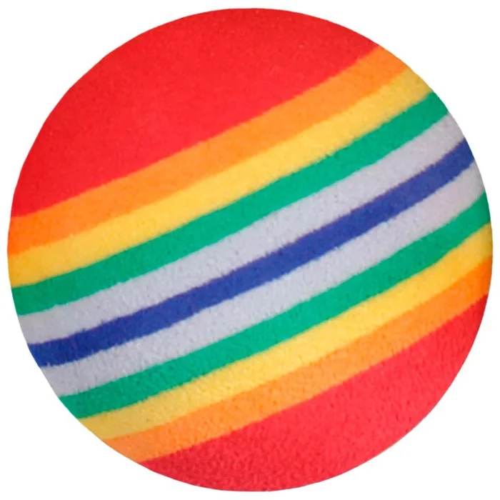 Balles entrainement Masters Striped Foam Practice Balls Pack 12
