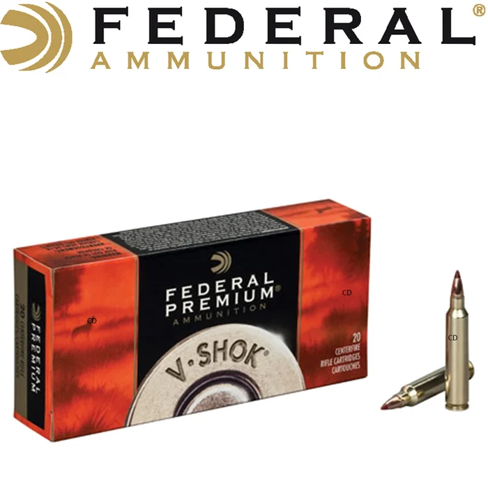 BALLES FEDERAL V-SHOK RIMFIRE 17HMR 17 Grains PAR 50