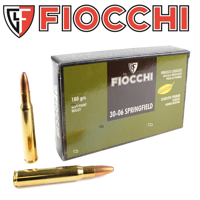 BALLES FIOCCHI SP 30-06 Sprg 180 GRAINS PAR 20