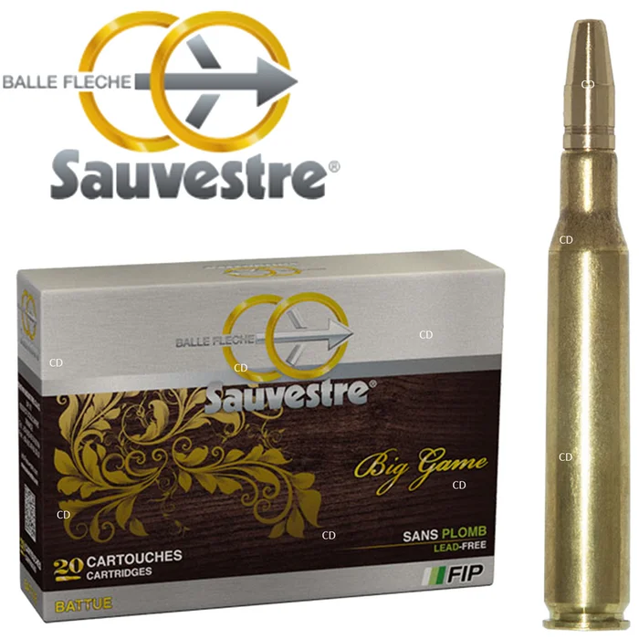 Balles Flèche Sauvestre F.I.P Battue 280 Rem 132 Grains Par 20
