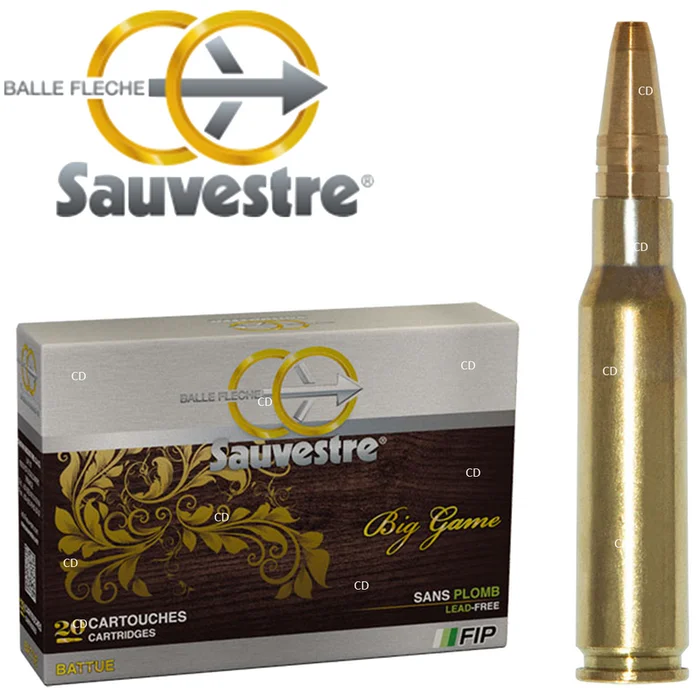 Balles Flèche Sauvestre F.I.P Battue 308 Win 135 Grains Par 20