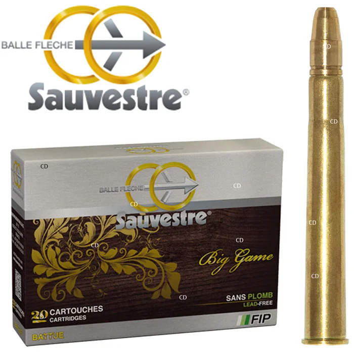 Balles Flèche Sauvestre F.I.P Battue 9,3×62 251 Grains Par 20