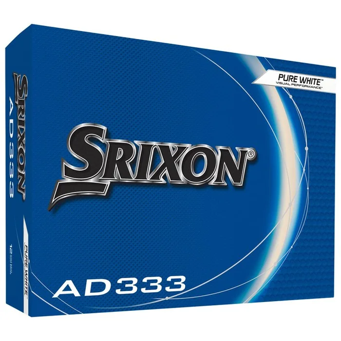 Balles neuves Srixon AD333 11 Pure White