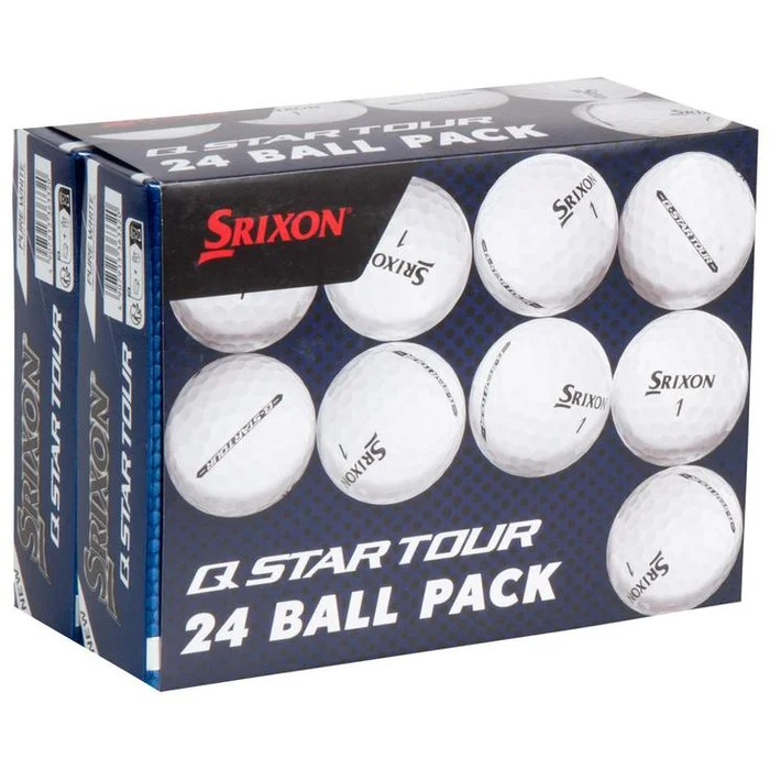 Balles neuves Srixon Q-Star Tour 5 Sleeved 24 Balles White