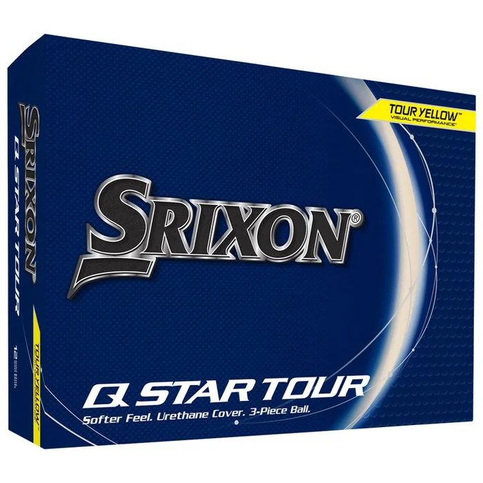 Balles neuves Srixon Q-Star Tour 5 Yellow