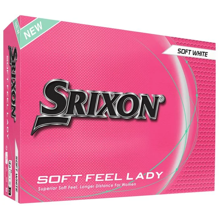 Balles neuves Srixon Soft Feel Lady 9 White