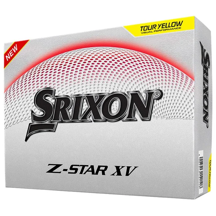 Balles neuves Srixon Z-Star XV Tour Yellow