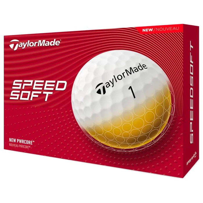 Balles neuves Taylormade SpeedSoft White