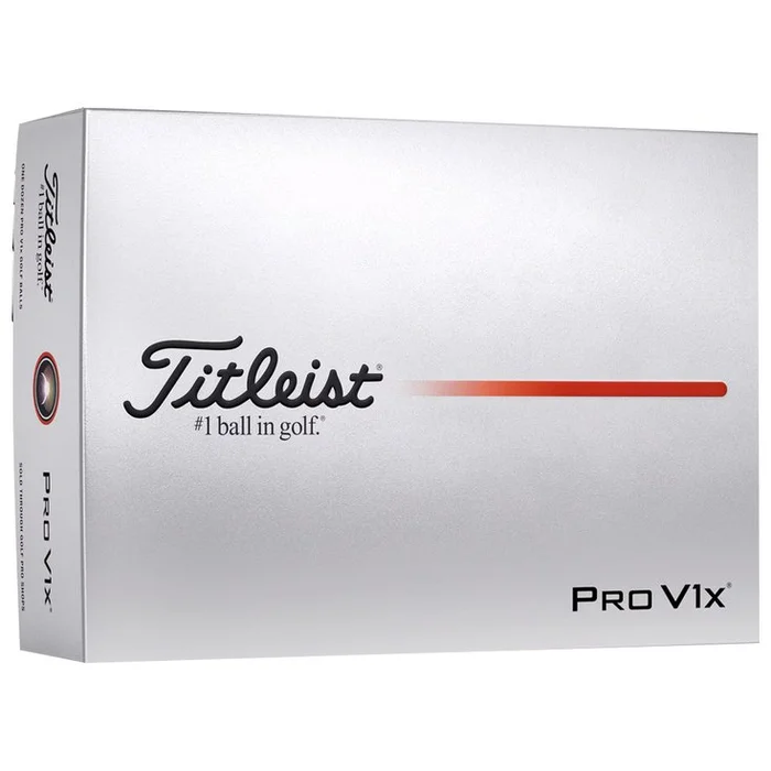 Balles neuves Titleist Pro V1x High Number (5-6-7-8)