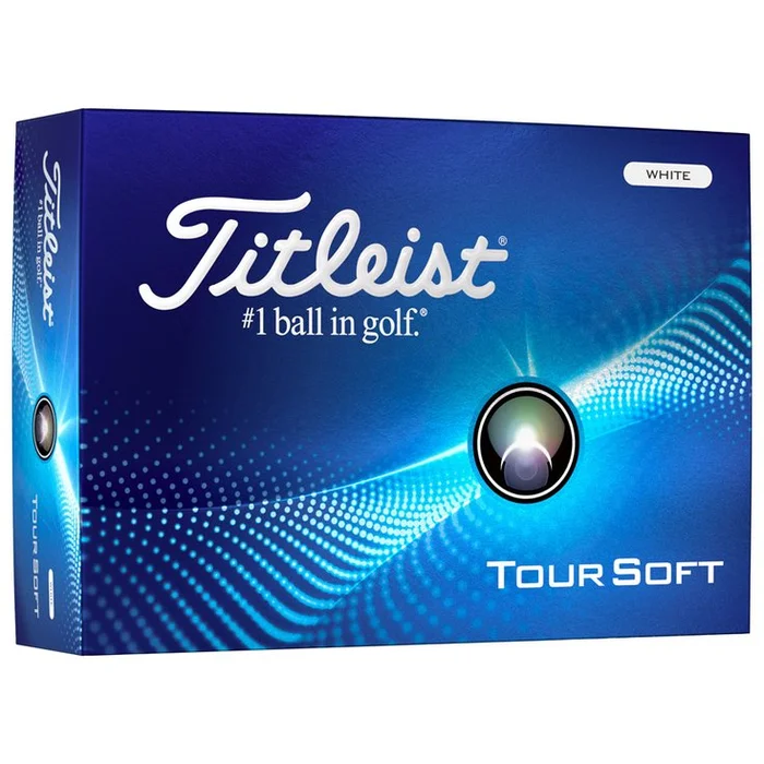 Balles neuves Titleist Tour Soft White