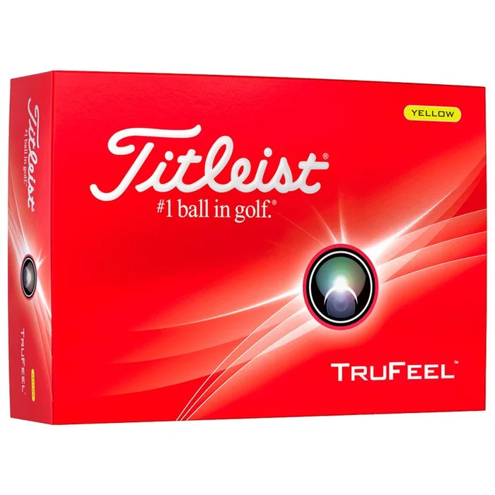 Balles neuves Titleist Trufeel Yellow