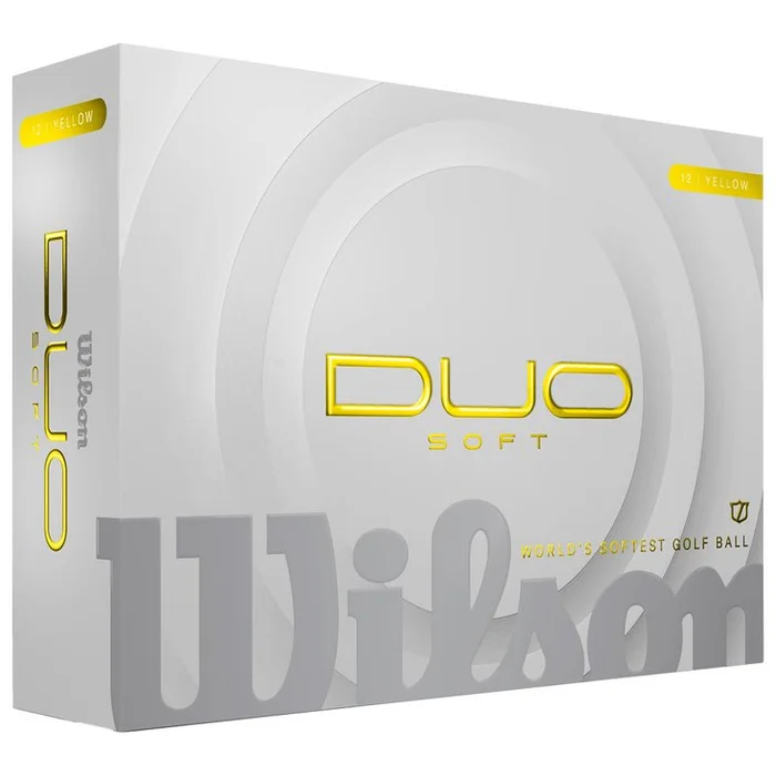 Balles neuves Wilson Duo Soft Yellow