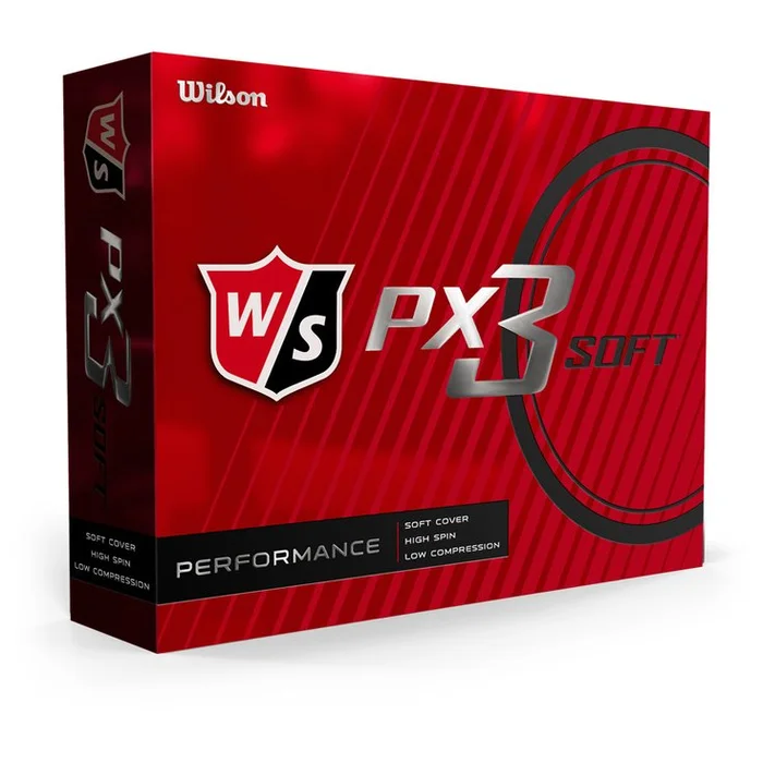 Balles neuves Wilson PX3 Soft