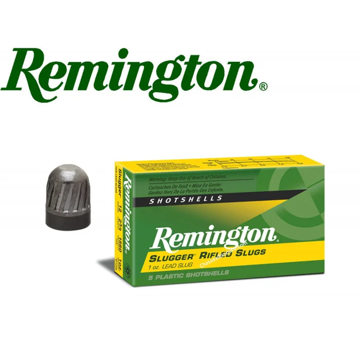 BALLES PLOMB SLUGGER CAL 12 /70 REMINGTON