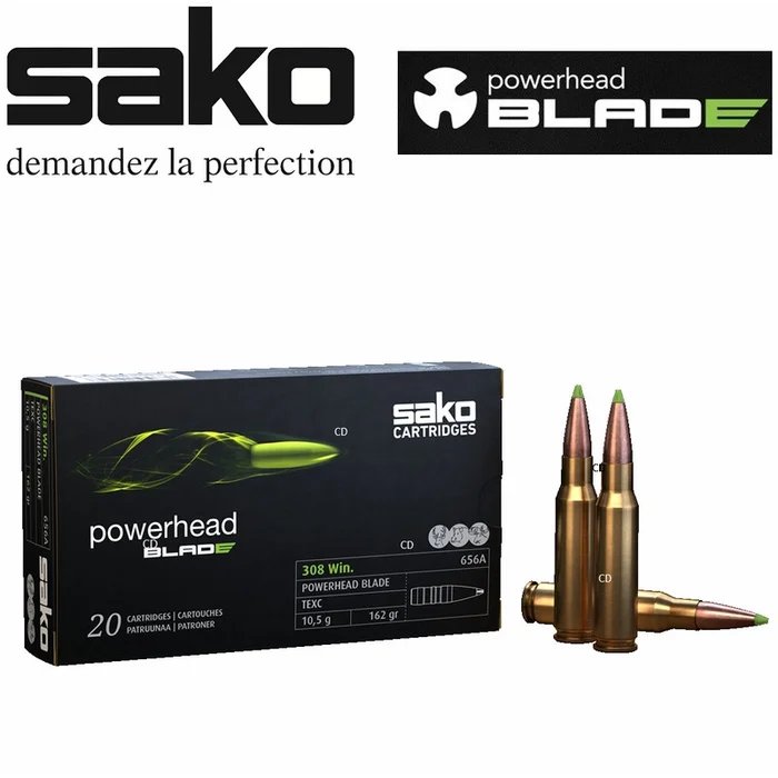Balles Sako Powerhead Blade 9.3x74R 230 Grains Par 20