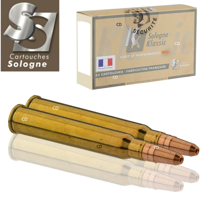 BALLES SOLOGNE KLASSIC 30R BLASER 180 GRAINS PAR 20