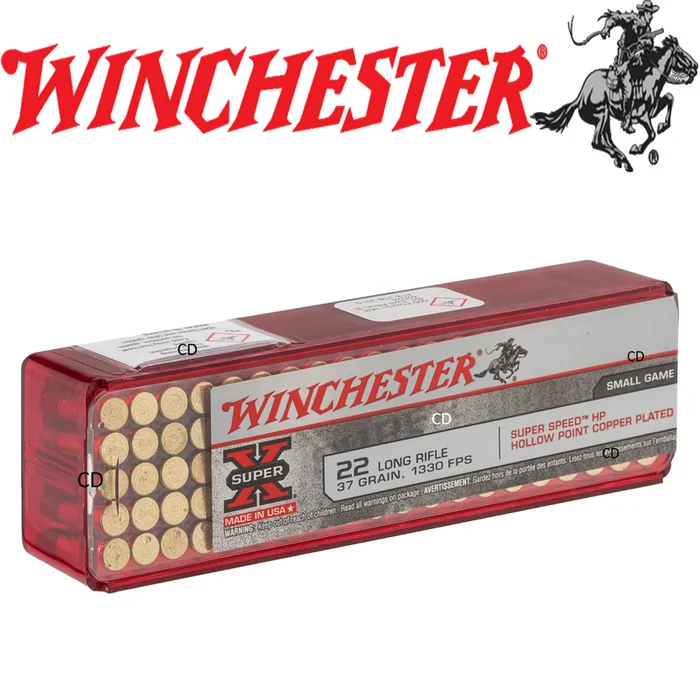 BALLES WINCHESTER SUPER X 22LR PAR 100