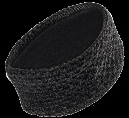 Bandeau tricot noir DEERHUNTER – Image 2