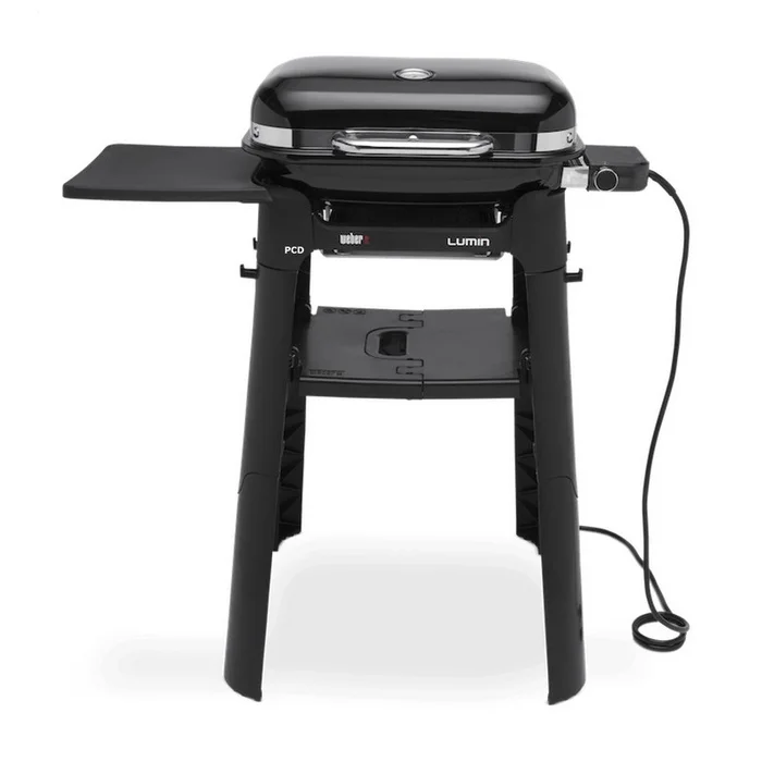 Barbecue Electrique Weber Lumin Black Avec Support