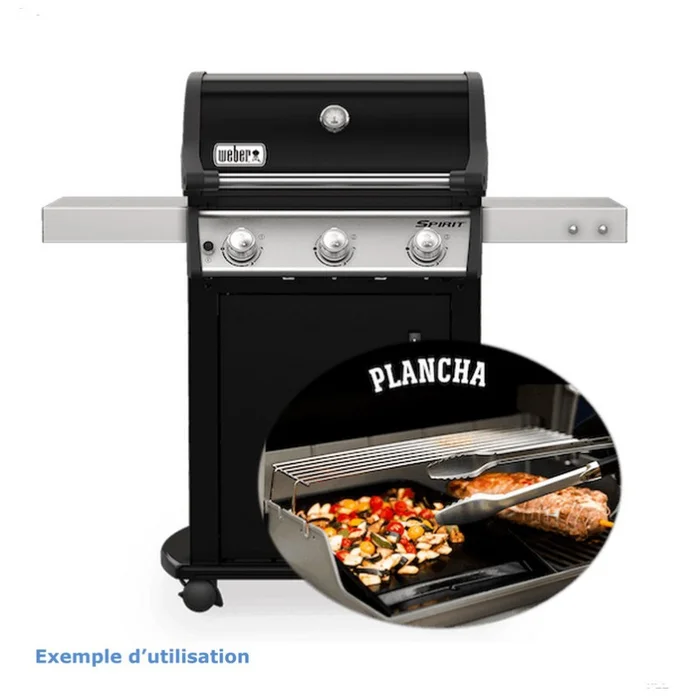 Barbecue Gaz Weber Spirit E 315 Mix Plancha Emaillée