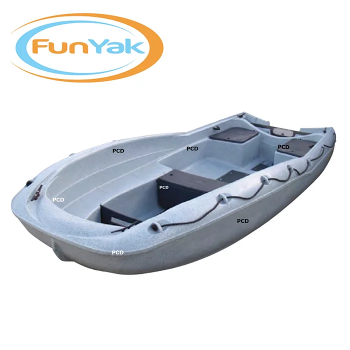 BARQUE FUN YAK SECU 15 GRISE 4M50