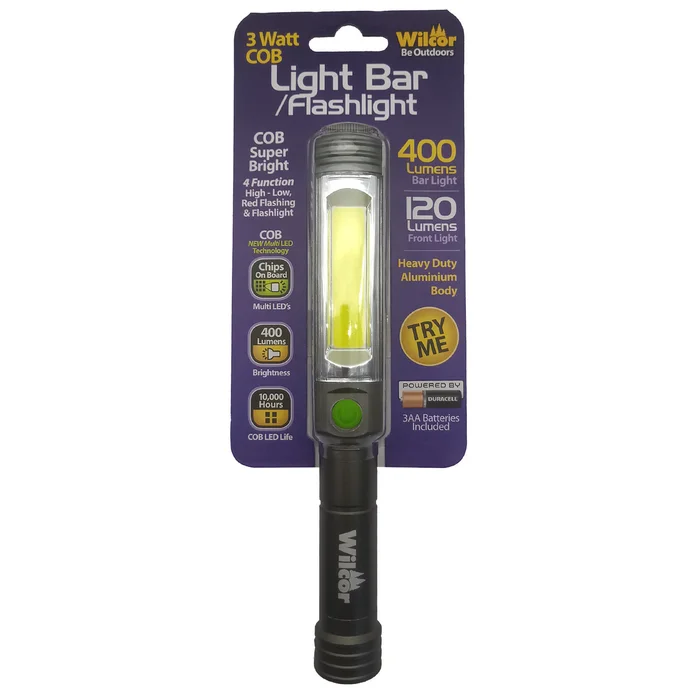Barre d’éclairage et lampe torche en aluminium – Image 2