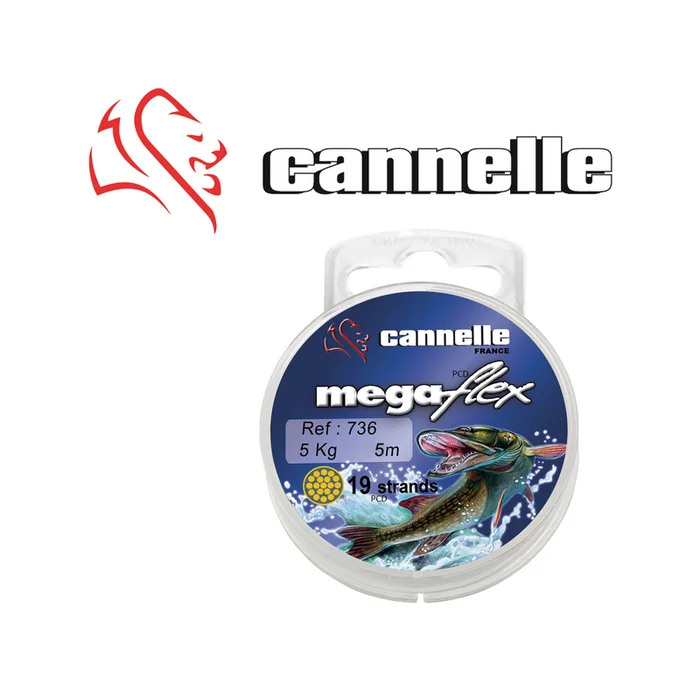 Bas De Ligne Acier Cannelle Mégaflex C736 5m