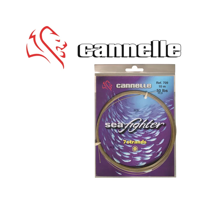 BAS DE LIGNE ACIER CANNELLE SEAFIGHTER COURONNE C709 10M