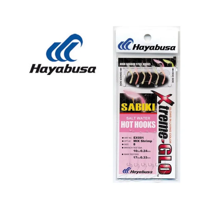 BAS DE LIGNE HAYABUSA EX001 6 EMPILES