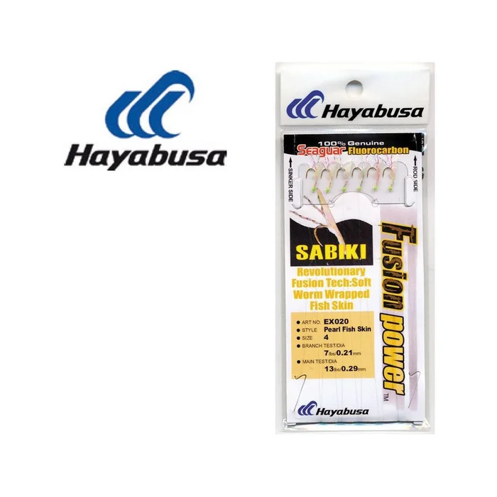 BAS DE LIGNE HAYABUSA EX020 6 EMPILES