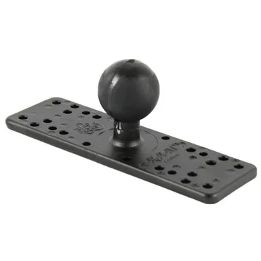 Base électronique universelle RAM Mount 6,25 po x 2 po avec boule de 1,5 po