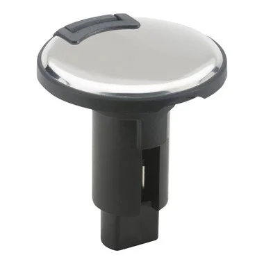 Base enfichable Attwood LightArmor – 2 broches – Acier inoxydable – Ronde